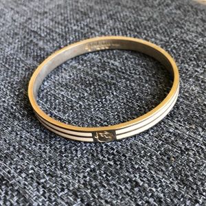Gold bangle bracelet